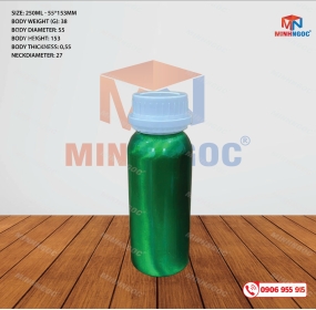 CHAI NHÔM 250ML MIDDLE CAP