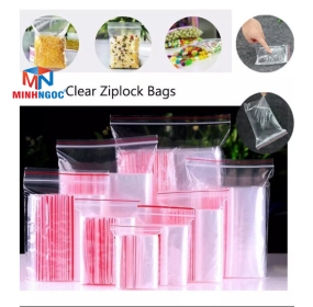 TÚI ZIPPER CHỈ ĐỎ