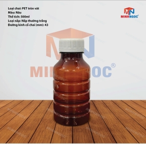 CHAI NHỰA PET TRONG VÁT 250ML