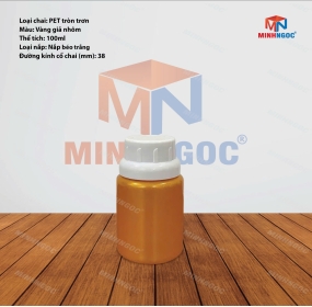 cHAI NHỰA PET TRÒN TRƠN 100ML