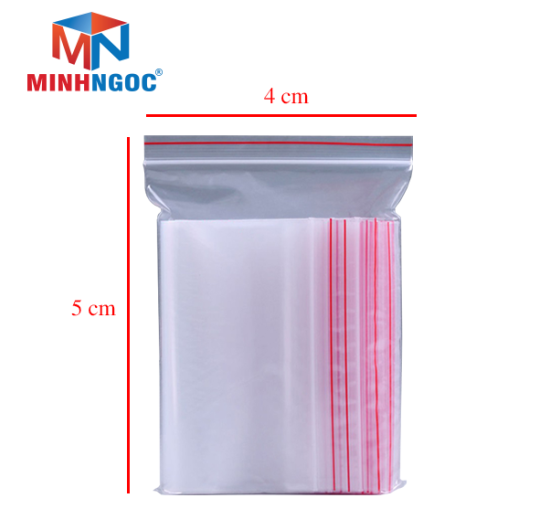 TÚI ZIPPER CHỈ ĐỎ