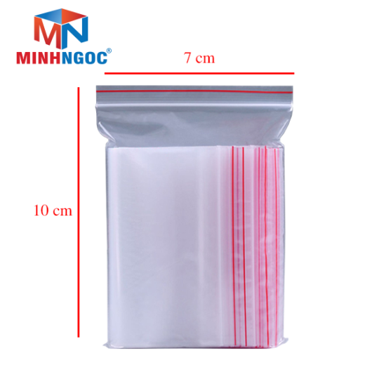 TÚI ZIPPER CHỈ ĐỎ
