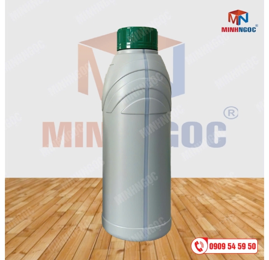 CHAI NHỰA HDPE TRÒN XOẮN 1000ML